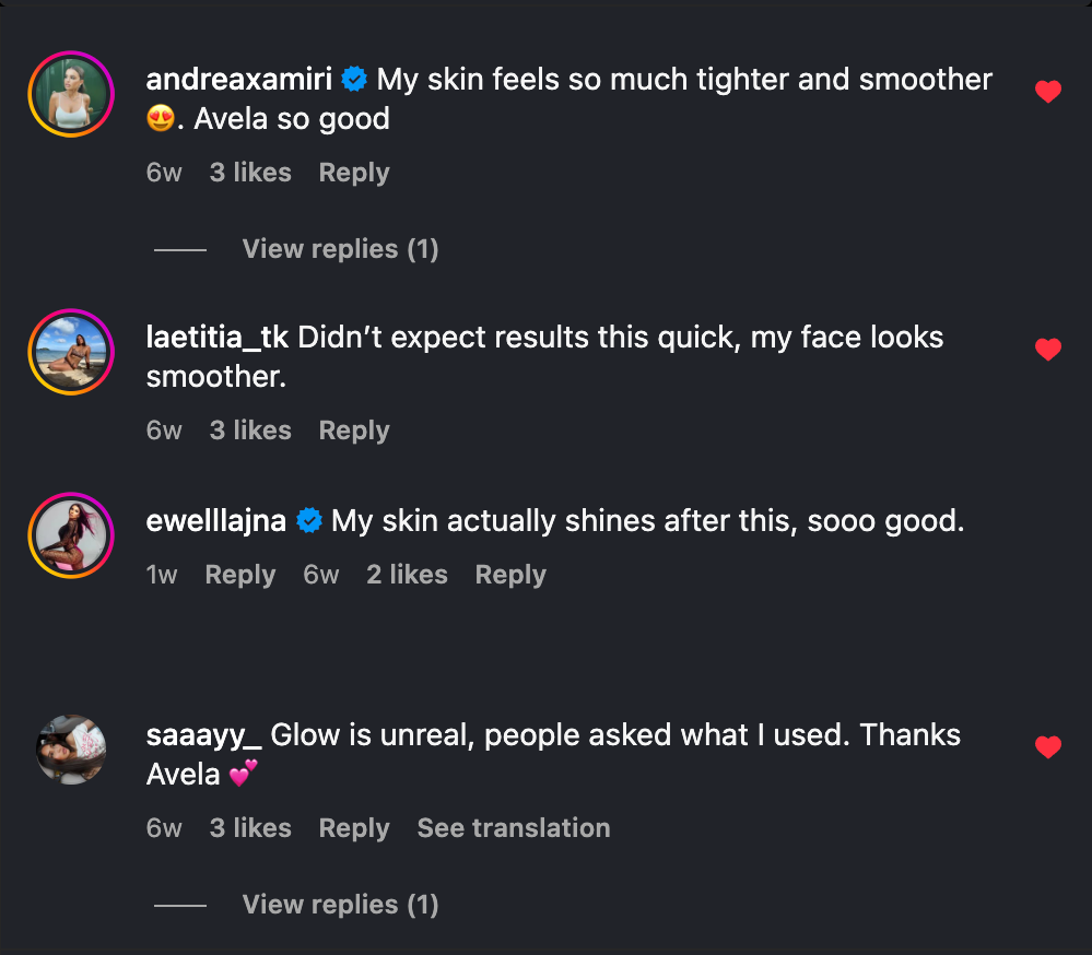 AVELA™ Collagen Mask